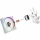 thumbnail image 3 of Disipador Doble CPU Gamer BALAM RUSH HELIUX PRO HEX70 120mm ARGB 3pin LGA 1700 AM5 600 - 2000 RPM 4-pin PWM 6 Pipas Blanco BR-942010, 3 of 6