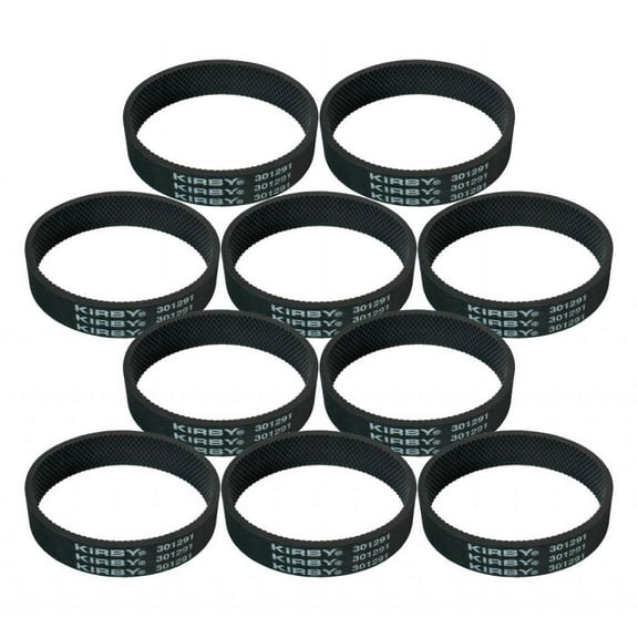 Compatible with Kirby 10 Pack Of Genuine OEM Replacement Belts # K-301291-10PK