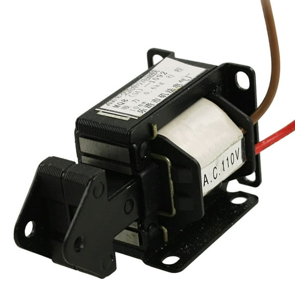 Unique Bargains 110V 10mm Stroke 0.6Kg Force Tractive Solenoid Electromagnet