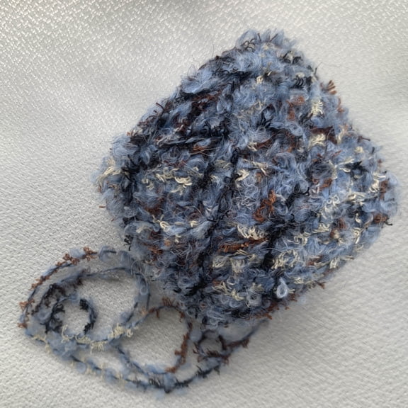 suxuMhao Polyester Blend Soft Yarn, 50g/1 Roll,Yarn for Crochet, Knitting - Polyeste,Can DIY Sweaters, Hats & Crafts,Simple and easy to learn,Soft and skin friendly,keeping warm,blue