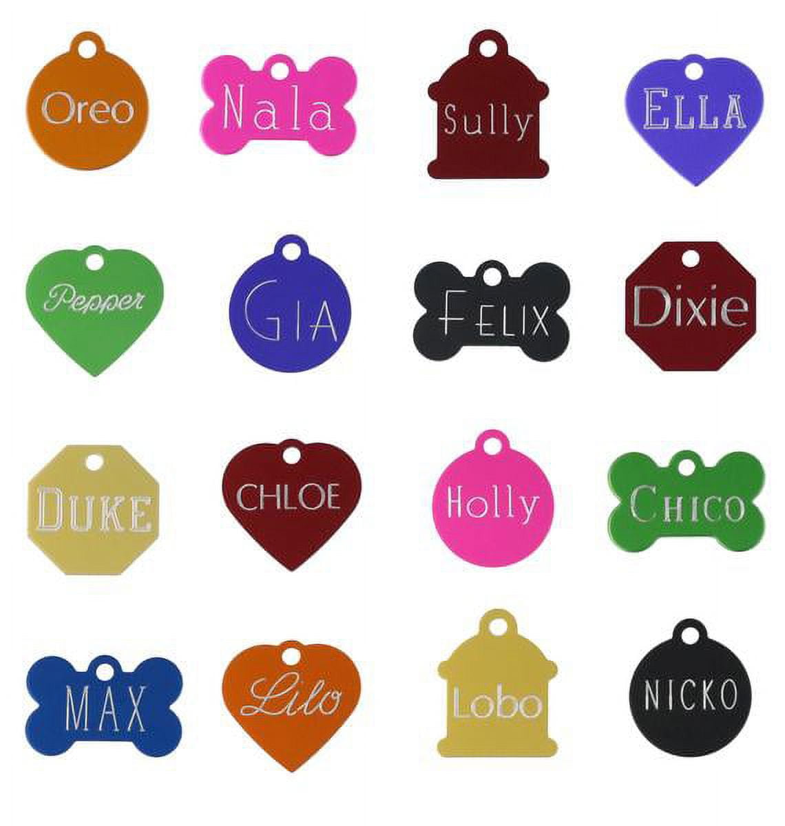 Pet name tags walmart sales