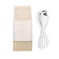 thumbnail image 1 of Instrumento de limpieza facial eléctrico Cepillo de lavado de cara con vibración de silicona resistente al aguaBlanco, 1 of 8