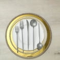 Efavormart 50 Pack | Silver Heavy Duty Plastic Utensil Set, Premium Disposable Sleek Cutlery ...