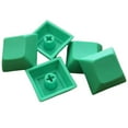 thumbnail image 4 of 12Pcs / Set PBT DSA Impreso en 7.42mm para mecánico para juegos, la sensación táctil es suave. Verde CUTICAT Teclas DSA, 4 of 4