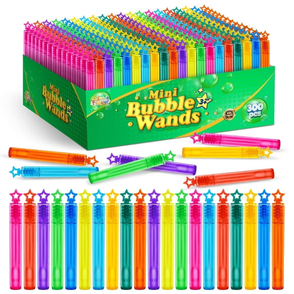 Bubble Wands SpringFlower, 300 piezas, para regalos de fiesta para niños