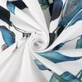 thumbnail image 5 of Shower Curtain Blue Eucalyptus Shower Curtains for Bathroom, Watercolor Leaf Shower Curtain Sets Waterproof Plant Shower Curtain Leaves Fabric Cloth Bathroom Curtains 72x72 inch with Hooks, 5 of 6