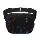 thumbnail image 1 of Balery Color Musical Notes Mochila Cinturón para Mujeres y Hombres, Bolsa de Cintura Impermeable de Doble Capa con Correa, 1 of 9