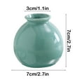 thumbnail image 3 of WZXPWT Cute Scandinavian Style Ceramic Vase, Simple Living Room Ornament, Desktop Dining Table Decorative Vase, Entryway Home Accent, 3 of 6