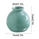 thumbnail image 3 of Xihbxyly Jarrón de Cerámica Escandinavo, Elegante Forma de Calabaza Invertida, Decoración Única para El Hogar, Ideal para Sala de Estar y Comedor, Multifuncional para Flores y Ramas Secas, Tamaño 7 X, 3 of 6
