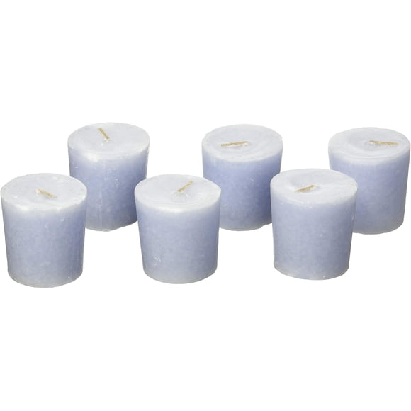 Aroma Naturals Votive Candles with Lavender, Tranquility, 6 Count