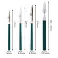 thumbnail image 3 of Iron Art Ruling Pen Set Fine Line Masking Fluid Pen for Applying Masking Fluid Line Work Dark Green 12.1x0.7x0.8cm DIY, 3 of 6