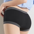 thumbnail image 5 of Vibrex Underpants for Women Plus Size Fashion Women's Ventilate Underpants Solid Soft Regular Comfortable Briefs,L-3XL, 5 of 7