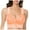 Brown, variant on 2PC T Shirt Bra Beauty Back Wrap V Neck Coastless without Strapless Bra,White,XXL