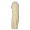 thumbnail image 1 of Peluca de muñeca articulada de 1/3, con raya al medio, fácil de peinar, tacto brillante, peluca de pelo de muñeca de seda de alta temperatura para niños, color dorado claro, 1 of 14
