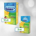 thumbnail image 2 of Durex Tropical Flavors Flavored Premium Condoms, 3 Count (Pack of 3), 2 of 6