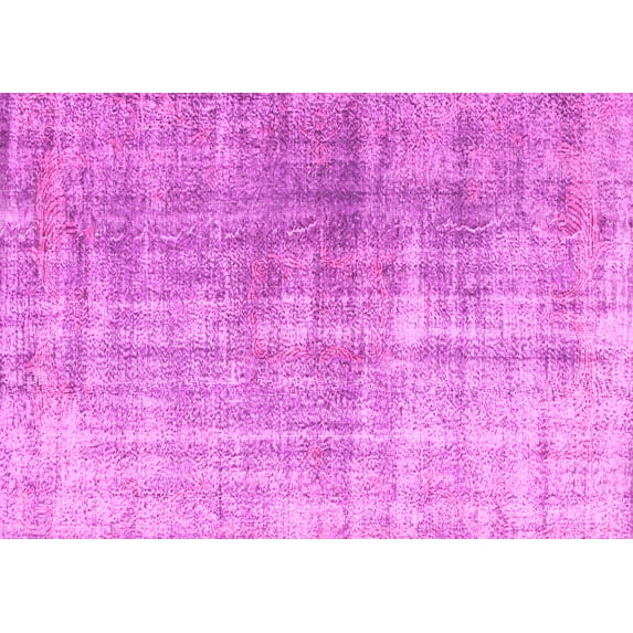 Ahgly Company Indoor Rectangle Abstract Pink Contemporary Area Rugs, 7' x 10'
