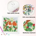thumbnail image 4 of Diamond Painting Kit, Christmas Bird 5D Diamond Painting Starter Set Easy and Fun DIY Craft Kit Perfect for Beginners' Creative Art Activities 7.09 x 7.09 in, 4 of 8