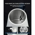 thumbnail image 4 of DmofwHi Gooseneck Electric Kettle(1.0L),1000W Electric Tea Kettle of 304 Stainless Steel,Auto Shut off,Coffee Kettle for Pour Over and Tea -White, 4 of 15
