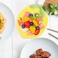 thumbnail image 3 of Miangastore Bowl Kitchen Plate Ceramic Bowl Convenient Dish Lemon Placemat Salad Plate Cute Lemon Shaped Ceramic For Salad, 3 of 8