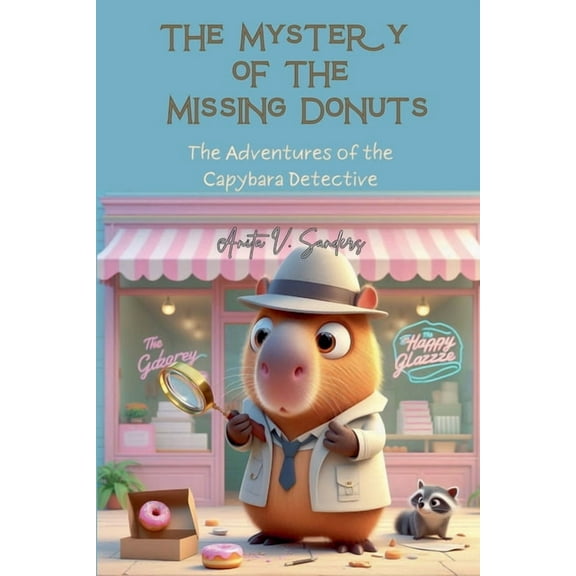 The Mystery of the Missing Donuts: The Adventures of the Capybara Detective, (Paperback)