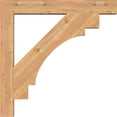 thumbnail image 4 of Ekena Millwork 3 1/2"W x 30"D x 30"H Merced Block Smooth Bracket, Western Red Cedar, 4 of 25
