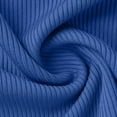 thumbnail image 4 of XPMWRP Womens V Neck Peplum Tunic Ruched Drawstring Front Long Sleeve Babydoll Solid Color Casual Flowy Blouse Tops Blue XXL, 4 of 9