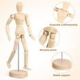 thumbnail image 3 of WHAMVOX Posable Figure For Drawing Craftsmanship Multi 1 Set Artists Sketching Aid, 3 of 8
