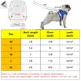 thumbnail image 2 of PULLIMORE No Choke Dog Harness Leash Set Adjustable Reflective Puppy Vest Harness for Small Dogs Cats (S, Blue), 2 of 9