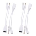 thumbnail image 1 of Kit de inyector y divisor de adaptador PoE pasivo de 2x alimentación a través de Ethernet (5 V, 12 V, 24 V y 48 V), 1 of 3