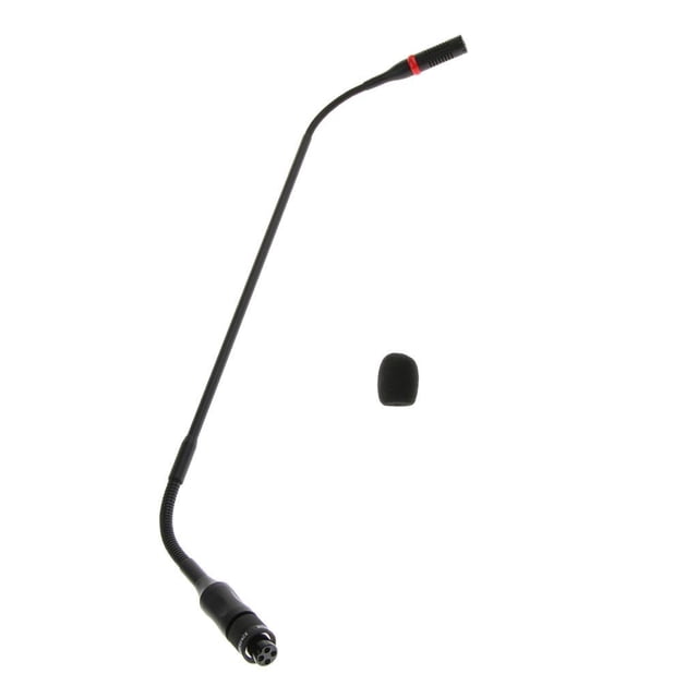Seitruly Condenser Microphone Neck Microphone Gooseneck Foam Windscreen Cover 59cm Cables de audio/vídeo