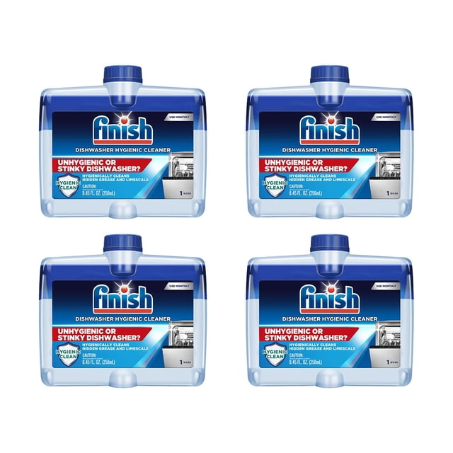 Limpiador para lavavajillas Finish Doble Acción 250 mL (Paquete de 4)