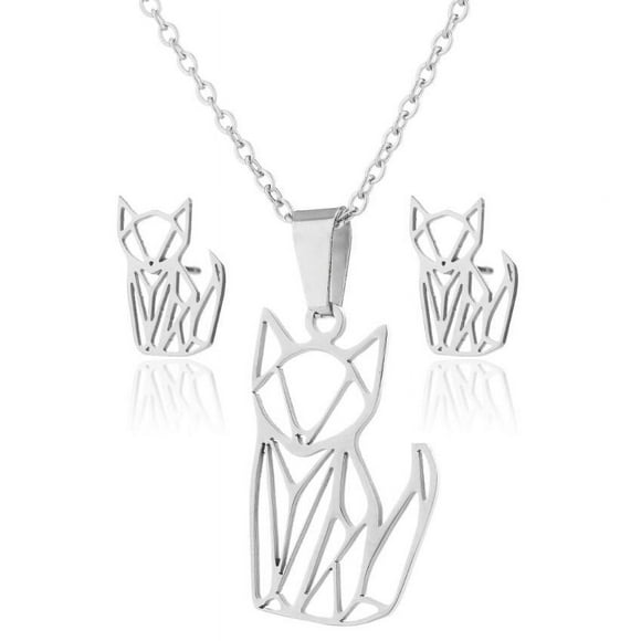 Pendientes para mujer, regalos para mujer, conjunto de pendientes con colgante de moda para mujer, collar de clavícula de color, pendientes exquisitos, paño de cocina