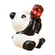 thumbnail image 5 of Estatua de animal Figuras de animales Adorno de escritorio Decoración del hogar para San Valentín Panda, 5 of 9
