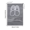 thumbnail image 6 of cruise essentials 2026,Travel Shoe Bags with Clear Window Drawstring Shoe Storage Organizer Dustproof Portable Packing Pouch for Men Women 1PC, 6 of 6