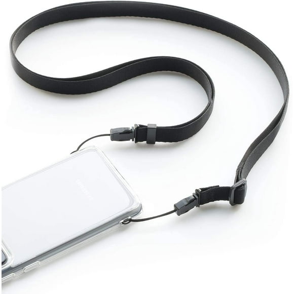 Ringke Shoulder Strap Universal Phone Lanyard Adjustable Crossbody Convertible Neck Strap, Wrist Strap String Designed