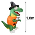thumbnail image 4 of Inflables de Halloween Dinosaurio Iluminado Inflable para, 4 of 9