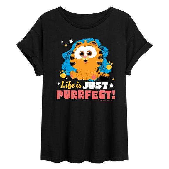 Garfield  - Life Is Just Purrfect - Women's Oversized T-Shirt