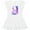 AA-White, variant on Inktastic 1st Birthday Mermaid Tail Gift Baby Girl Dress