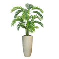 thumbnail image 1 of Artificial Faux Real Touch 6.17 Feet Palm Tree With Planter, 1 of 1