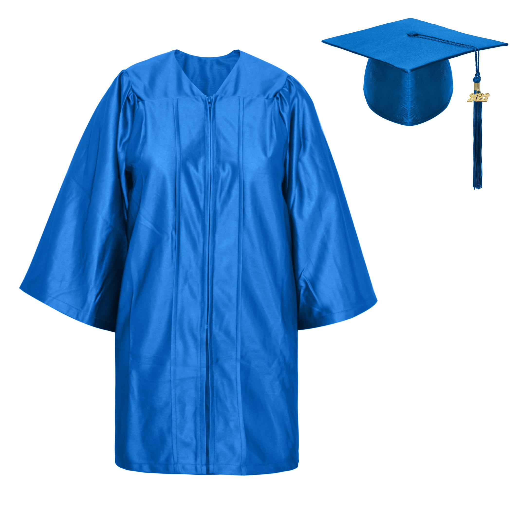 URYY Kindergarten & Preschool Graduation Gown Cap Set With Tassel For Kids 