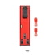 thumbnail image 3 of Eigraketly Regla de nivel Kit para colgar cuadros en la pared Herramienta de medición adecuada para todos los materiales de pared Colgador de Artesanía Rojo, 3 of 6