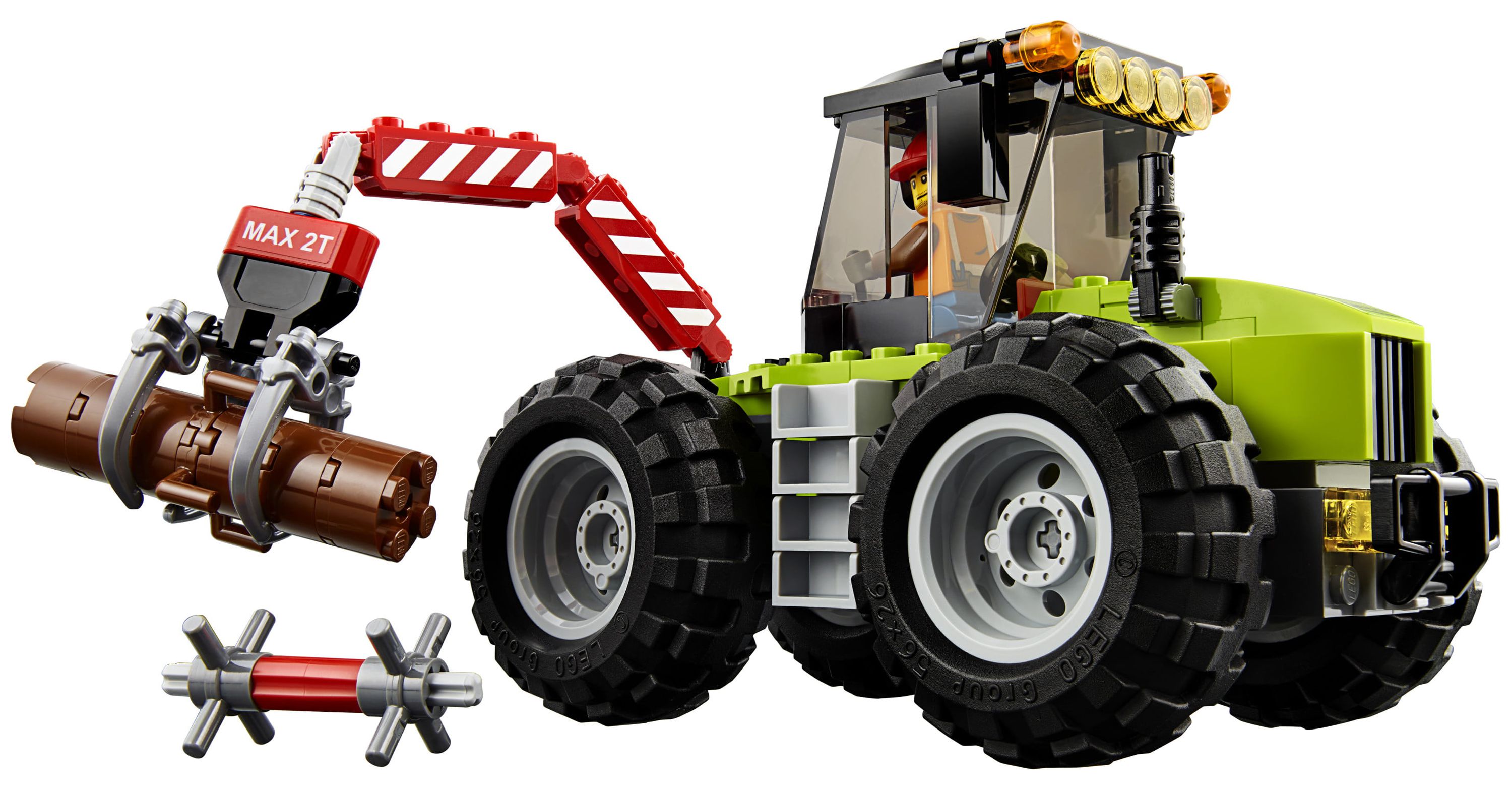 LEGO City Great Vehicles Forest Tractor 60181 - image 2 of 5