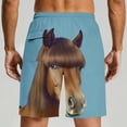 thumbnail image 6 of DIOAZUD Funny Swim Trunks Men Drawstring Waist Swimming Trunks with Pockets Quick Dry 4 Way Stretch Board Shorts for Beach Vacation S-XXXL, 6 of 6