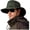 Forest Green, variant on Fisherman Hat UPF 50+ Vintage Style for Men Women, Boonie Hat Wide Brim Cowboy Bucket Hat for Safari, Beach & Hiking