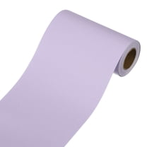 Wallpaper Border, Peel and Stick Wallpaper Borders, 3.9" x 196" Self Adhesive Mirror Frame Trim for Bedroom, Purple