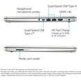 thumbnail image 3 of New HP 14.0" FHD(1980x1080) Laptop,Intel Core i3-1115G4,Intel UHD Graphics,4 gb RAM,256 gb SSD,Webcam,HDMI ,Wi-Fi ,Bluetooth,Windows 10 Home in S Mode,Silver, 3 of 5