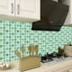 thumbnail image 3 of Fiudx Decoración del hogar 10 pegatinas de azulejos de cristal para pared autoadhesivas, 3 of 7