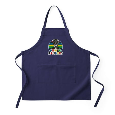 

CafePress - Power Rangers Black Ranger - Kitchen Apron with Pockets Grilling Apron Baking Apron