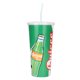 thumbnail image 4 of Teléfono con cable Llamadas HD Taza de cola de dibujos animados Teléfono fijo de escritorio decorativo para oficina en casa Verde, 4 of 14