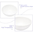 thumbnail image 4 of White Ceramic Circular 13x13 Inch Bathroom Sink | Widely Used in Indoor Spaces | Premium Ceramic with Low Absorption | Stain-Resistant and Durable, 4 of 4